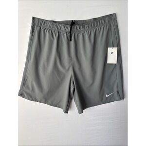 Nike Dri-FIT Mens Gray Running Athletic Shorts XXL New With Tags